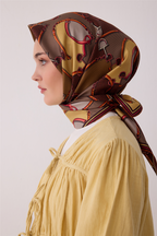 Belli 2026 - 2027 Sonbahar Kış Twill İpek Eşarp 4400D 05