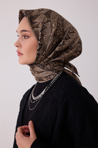 Belli 2026 - 2027 Sonbahar Kış Twill İpek Eşarp 4404D 01