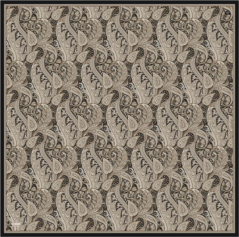 Belli 2026 - 2027 Sonbahar Kış Twill İpek Eşarp 4404D 01