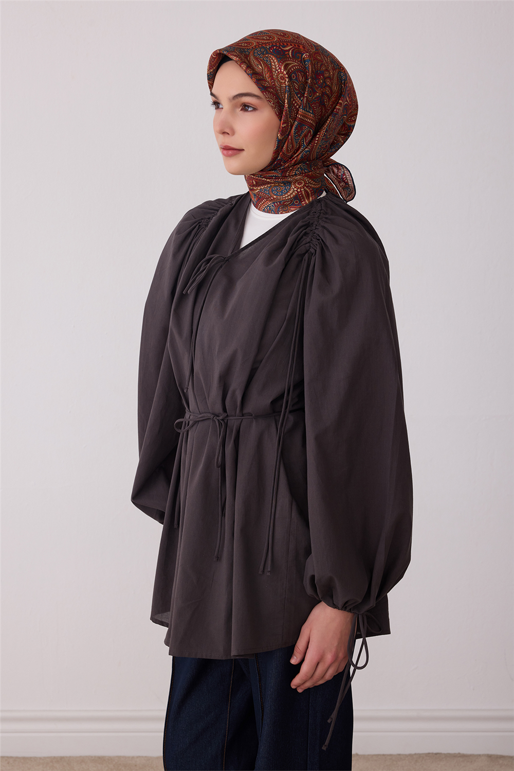 Belli 2026 - 2027 Sonbahar Kış Twill İpek Eşarp 4404D 05