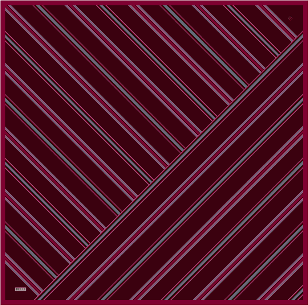 Belli 2026 - 2027 Sonbahar Kış Twill İpek Eşarp 4405D 80