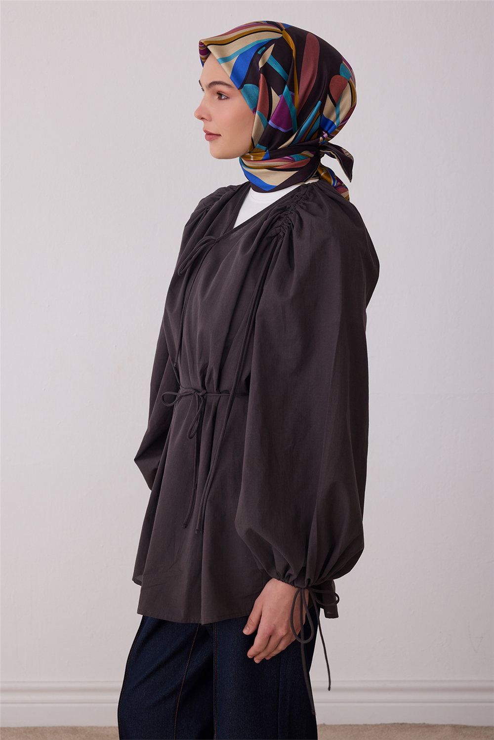 Belli 2026 - 2027 Sonbahar Kış Twill İpek Eşarp 4410D 33