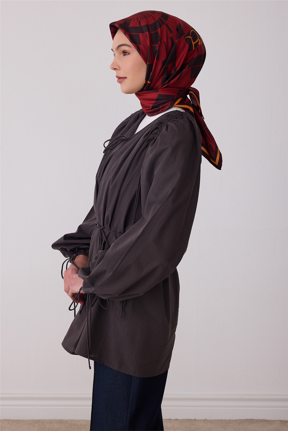 Belli 2026 - 2027 Sonbahar Kış Twill İpek Eşarp 4411D 82