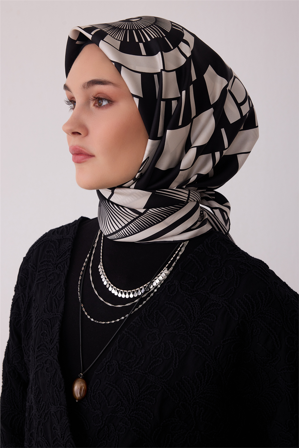 Belli 2026 - 2027 Sonbahar Kış Twill İpek Eşarp 4411D 84