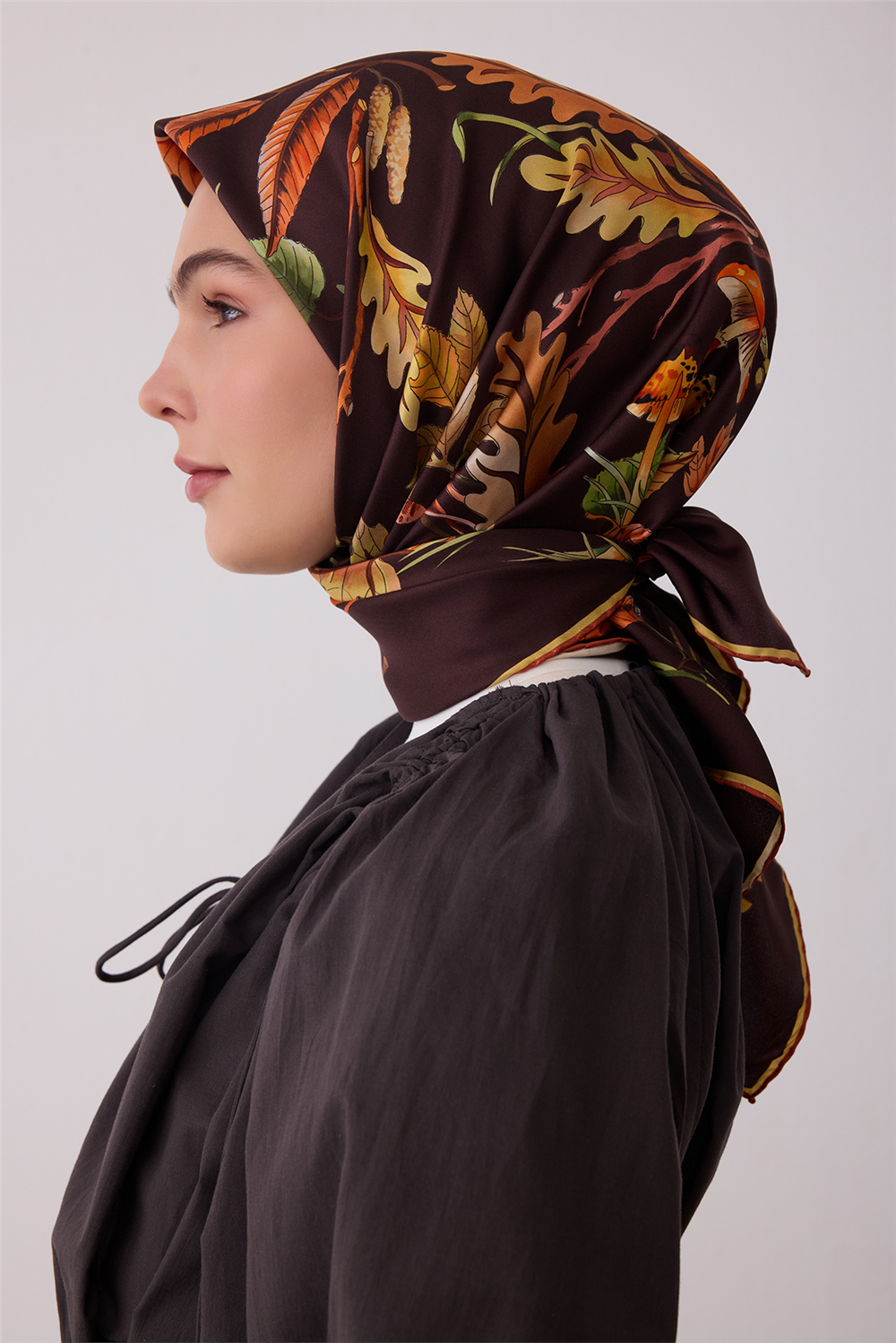 Belli 2026 - 2027 Sonbahar Kış Twill İpek Eşarp 4412D 03