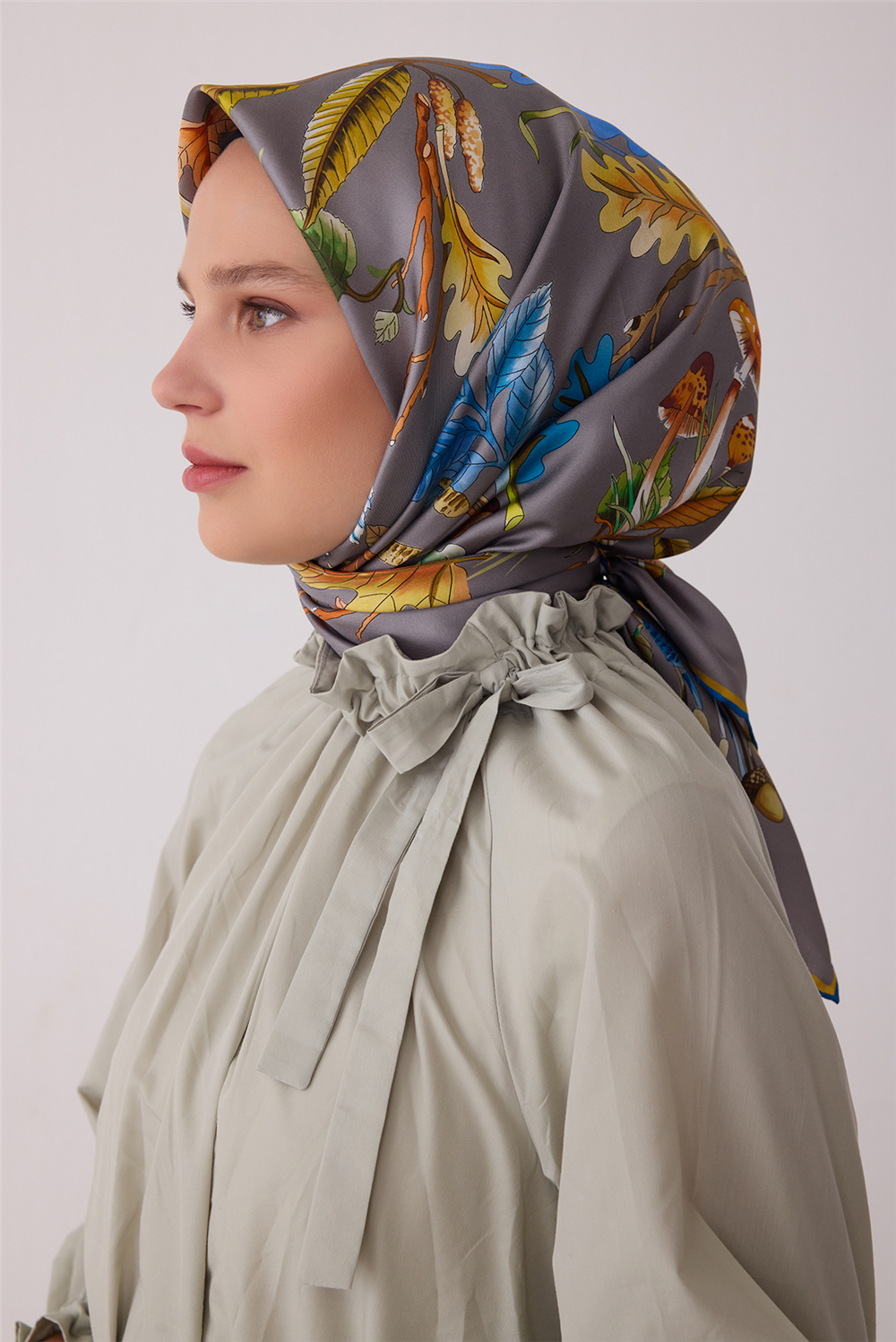 Belli 2026 - 2027 Sonbahar Kış Twill İpek Eşarp 4412D 31