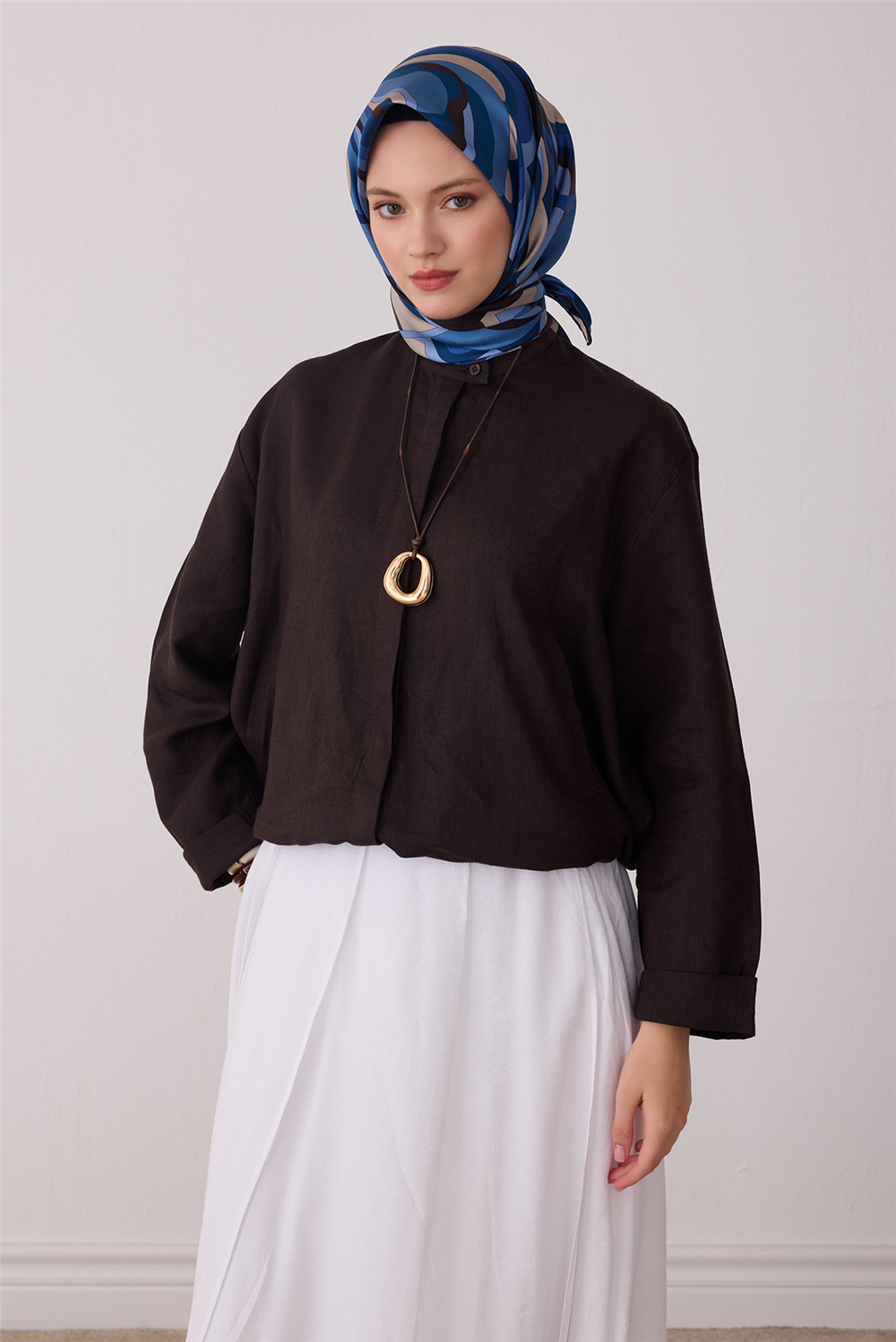 Belli 2026 - 2027 Sonbahar Kış Twill İpek Eşarp 4414D 83