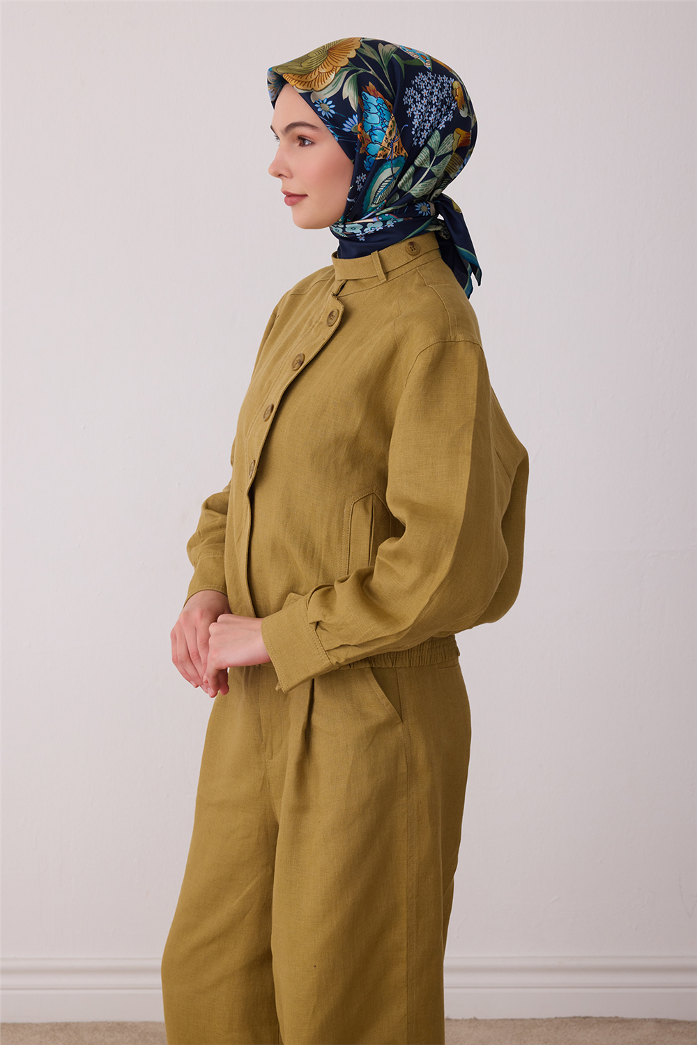 Belli 2026 - 2027 Sonbahar Kış Twill İpek Eşarp 4415D 07