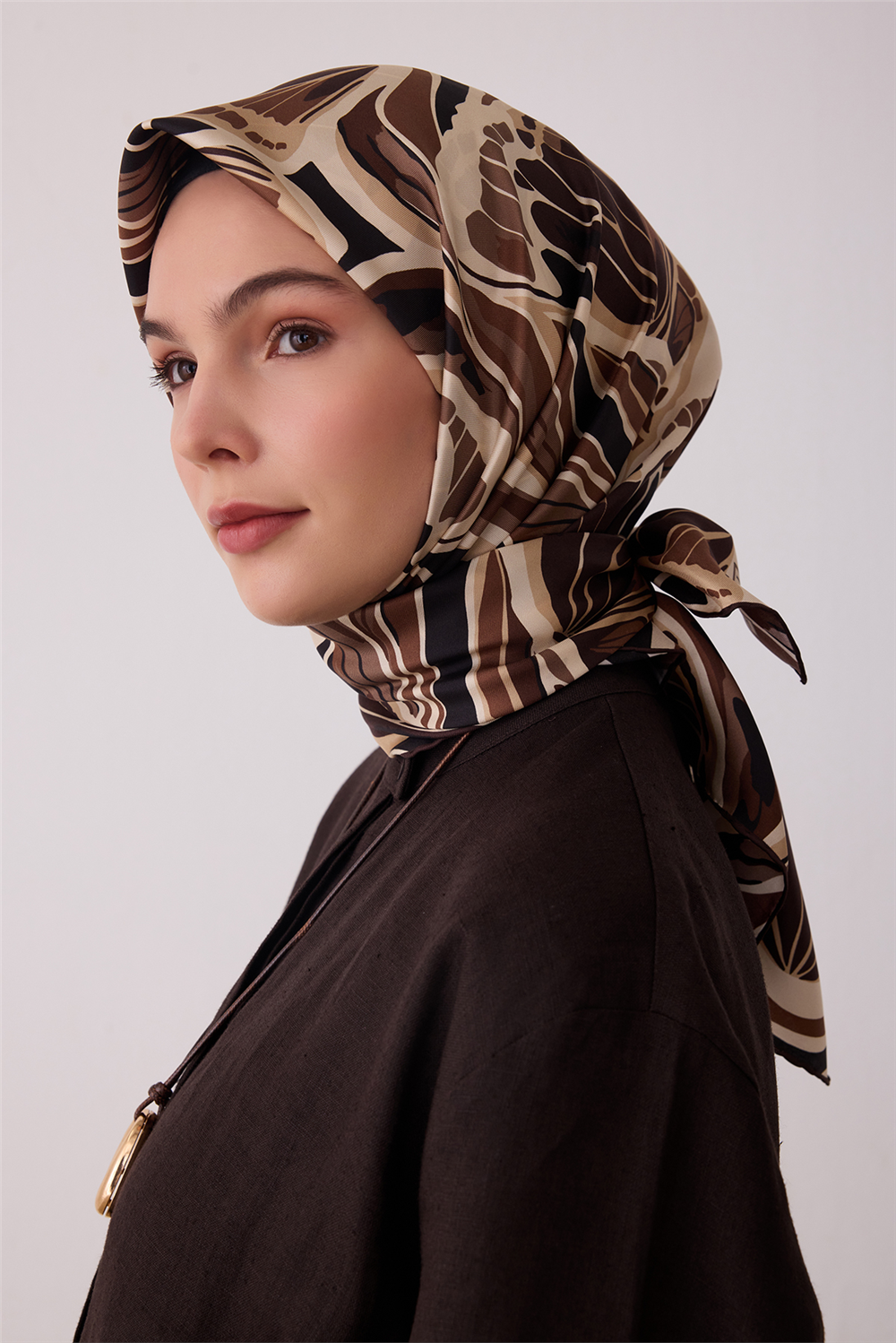 Belli 2026 - 2027 Sonbahar Kış Twill İpek Eşarp 4417D 60