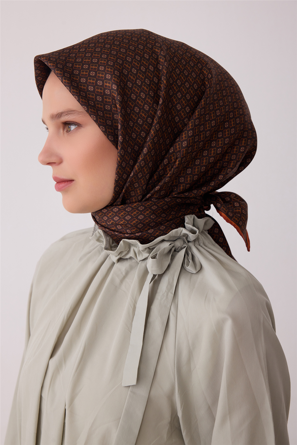 Belli 2026 - 2027 Sonbahar Kış Twill İpek Eşarp 4418D 53