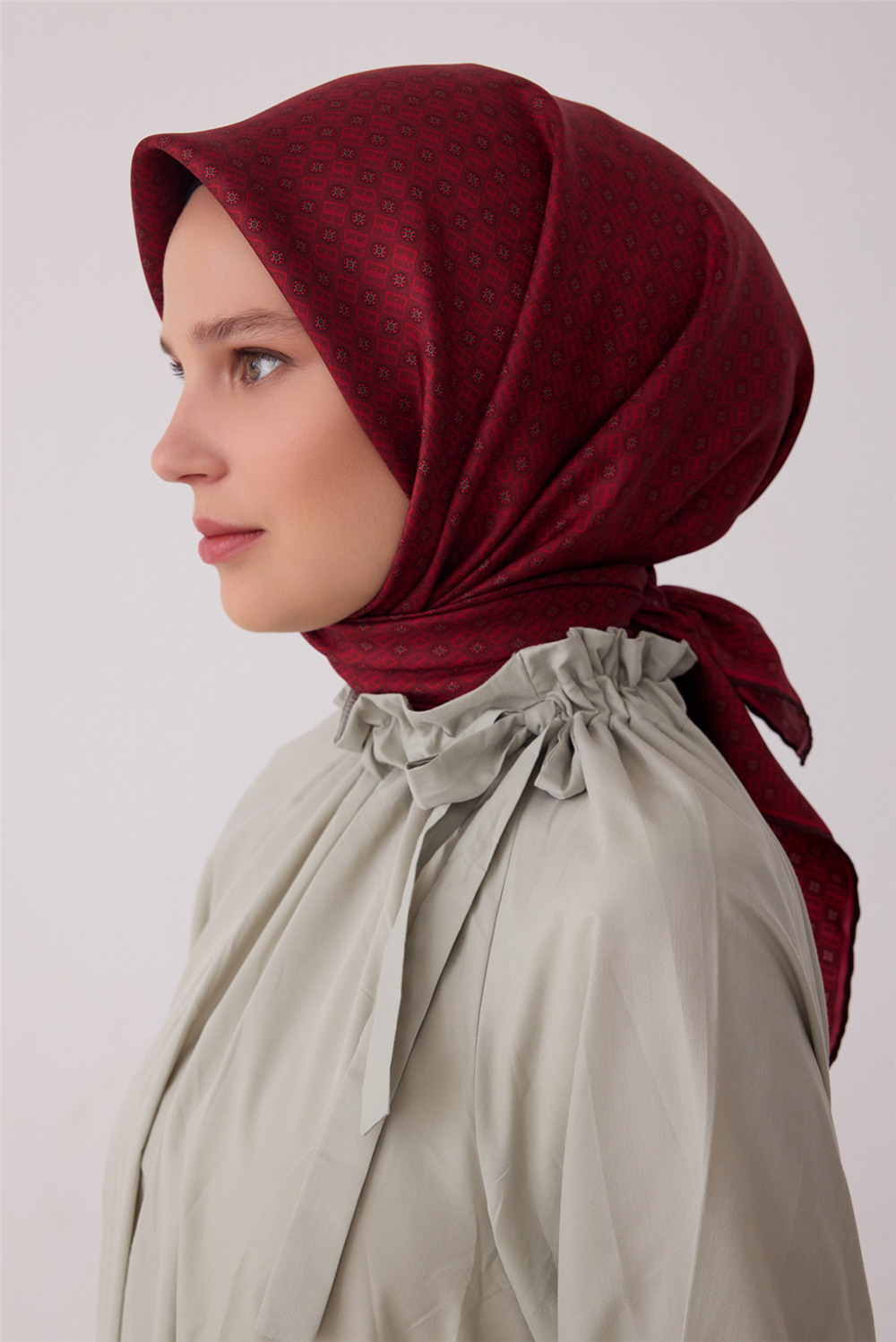 Belli 2026 - 2027 Sonbahar Kış Twill İpek Eşarp 4418D 55