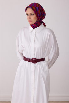 Belli 2026 - 2027 Sonbahar Kış Twill İpek Eşarp 4420D 01