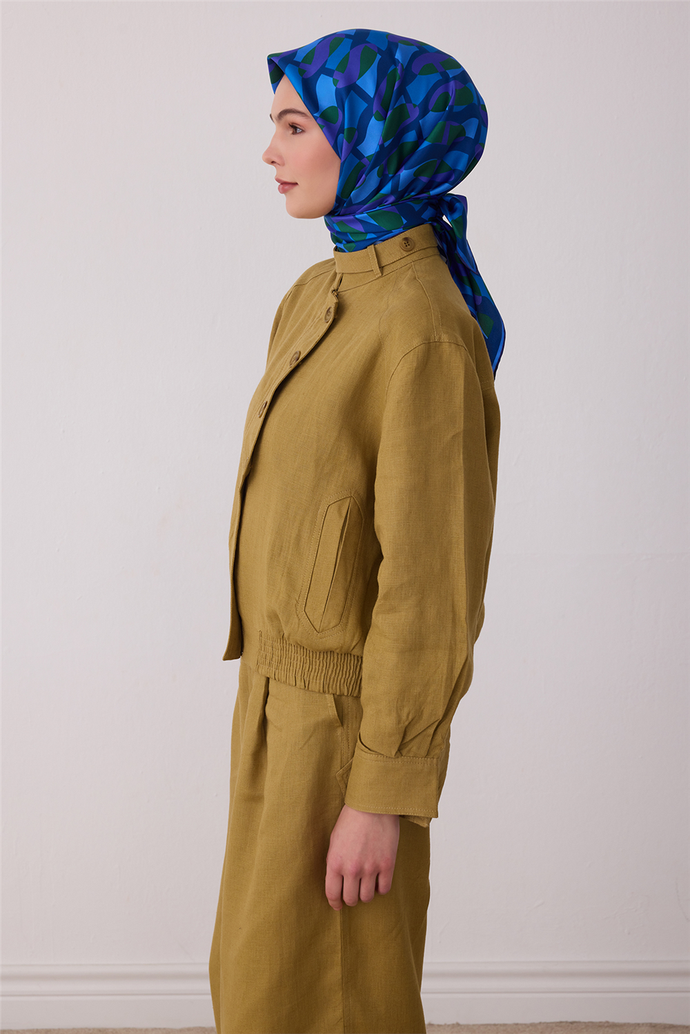 Belli 2026 - 2027 Sonbahar Kış Twill İpek Eşarp 4420D 51
