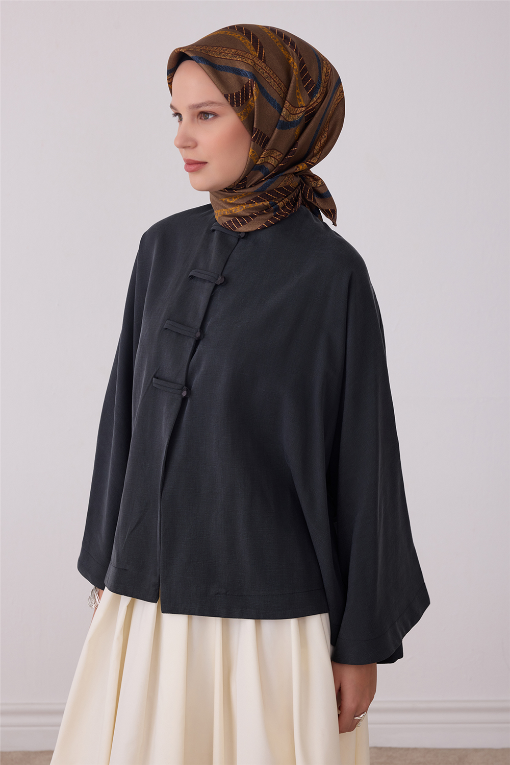 Belli 2026 - 2027 Sonbahar Kış Twill İpek Eşarp 4424D 05