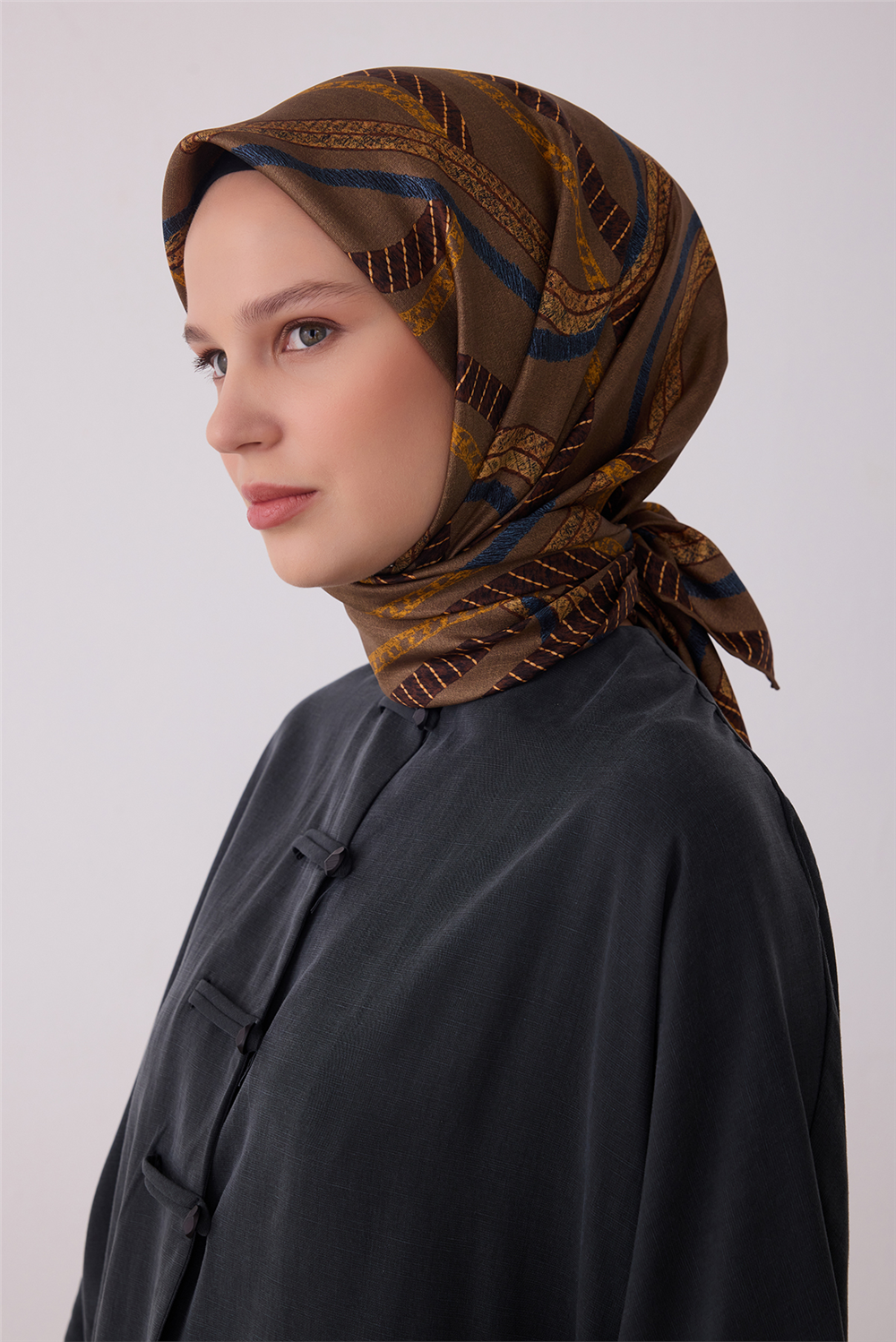 Belli 2026 - 2027 Sonbahar Kış Twill İpek Eşarp 4424D 05