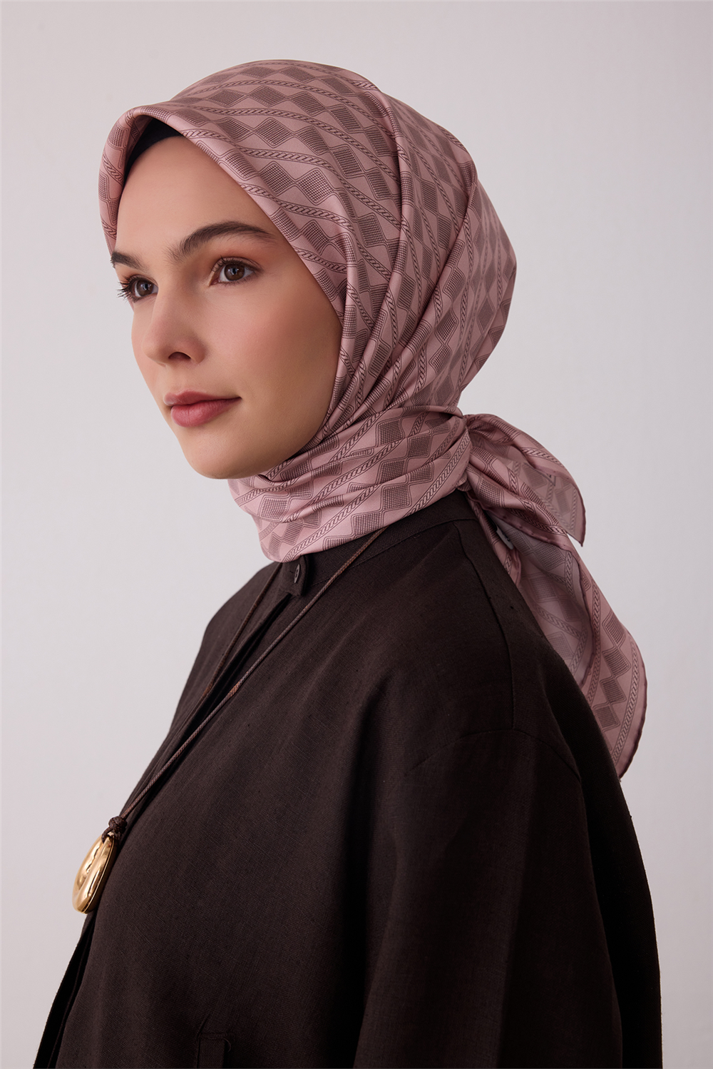 Belli 2026 - 2027 Sonbahar Kış Twill İpek Eşarp 4425D 02