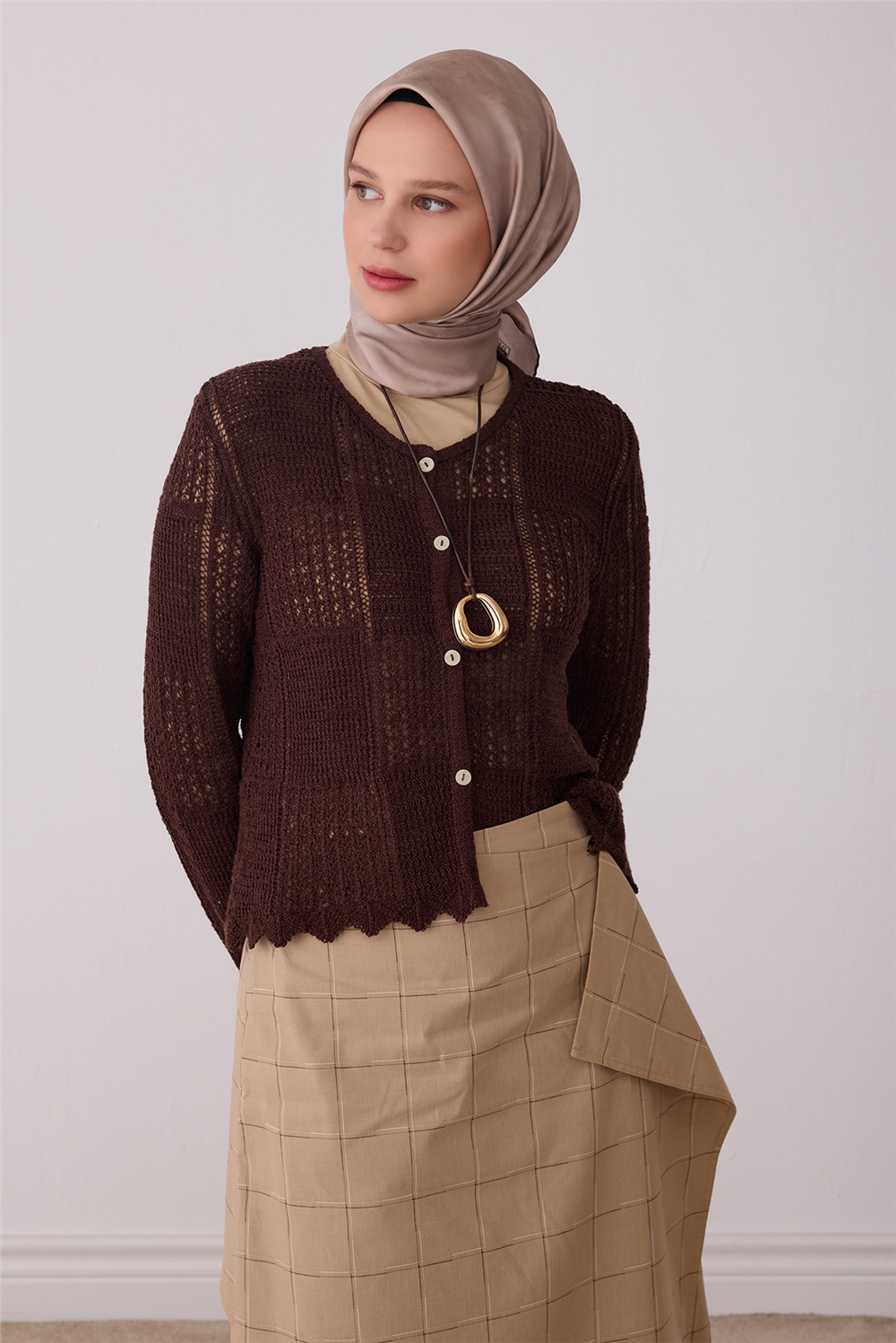 Belli 2026 - 2027 Sonbahar Kış Twill İpek Eşarp 4428D 33