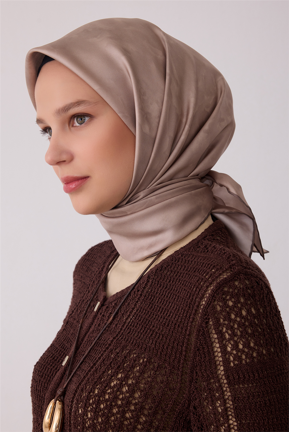 Belli 2026 - 2027 Sonbahar Kış Twill İpek Eşarp 4428D 33