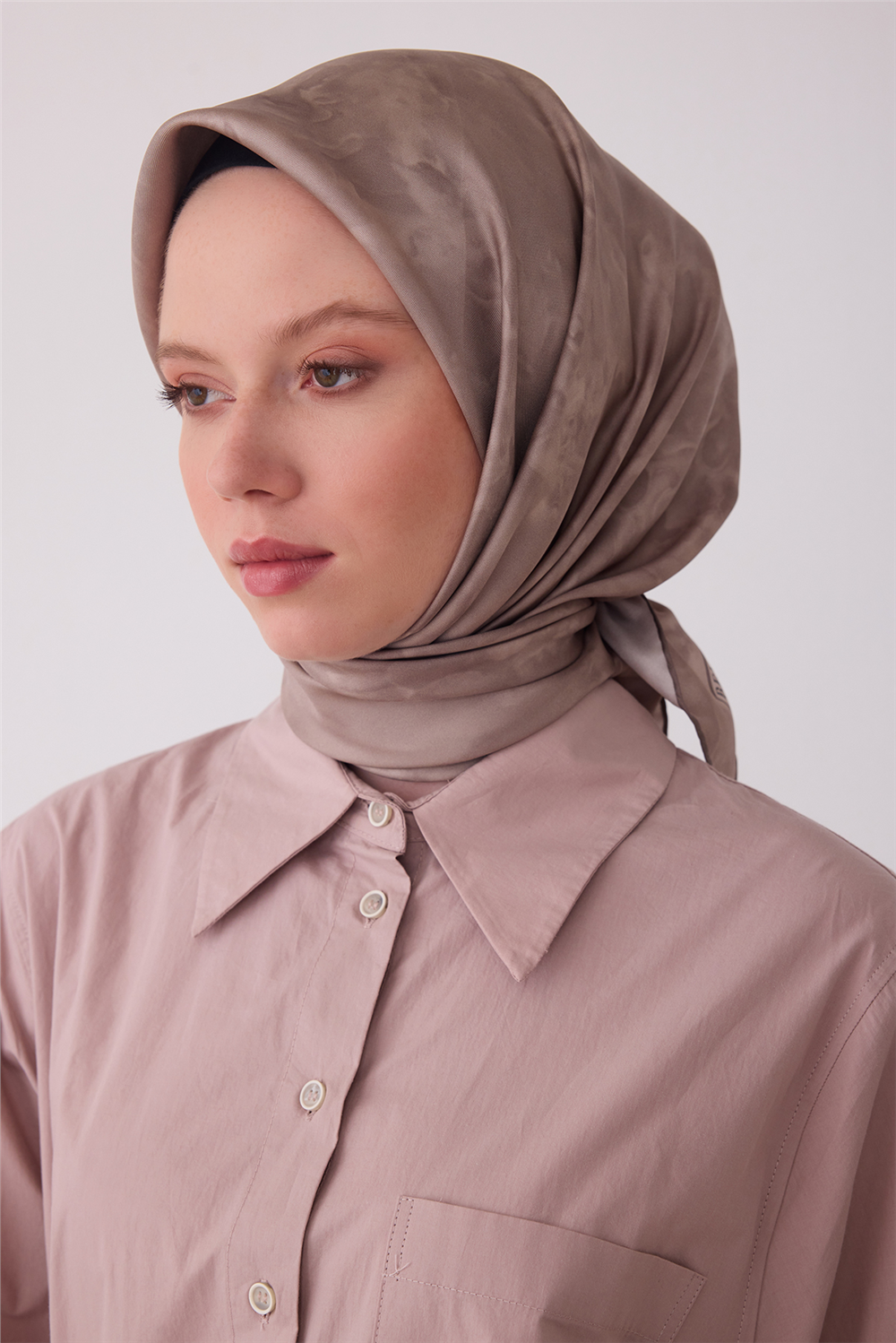 Belli 2026 - 2027 Sonbahar Kış Twill İpek Eşarp 4428D 33