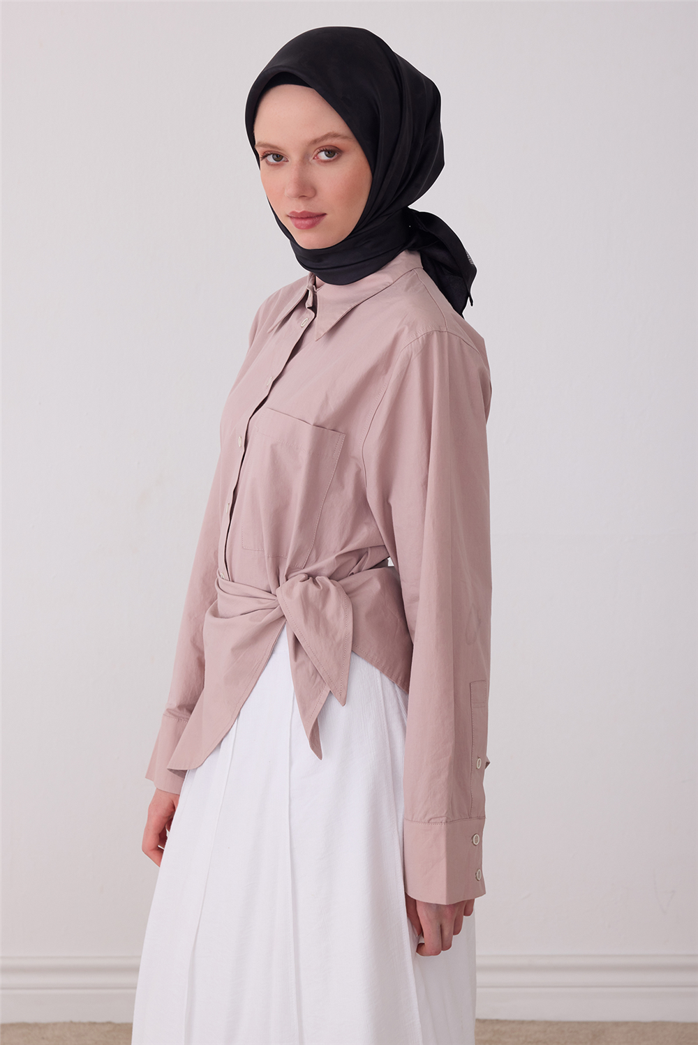 Belli 2026 - 2027 Sonbahar Kış Twill İpek Eşarp 4428D 50