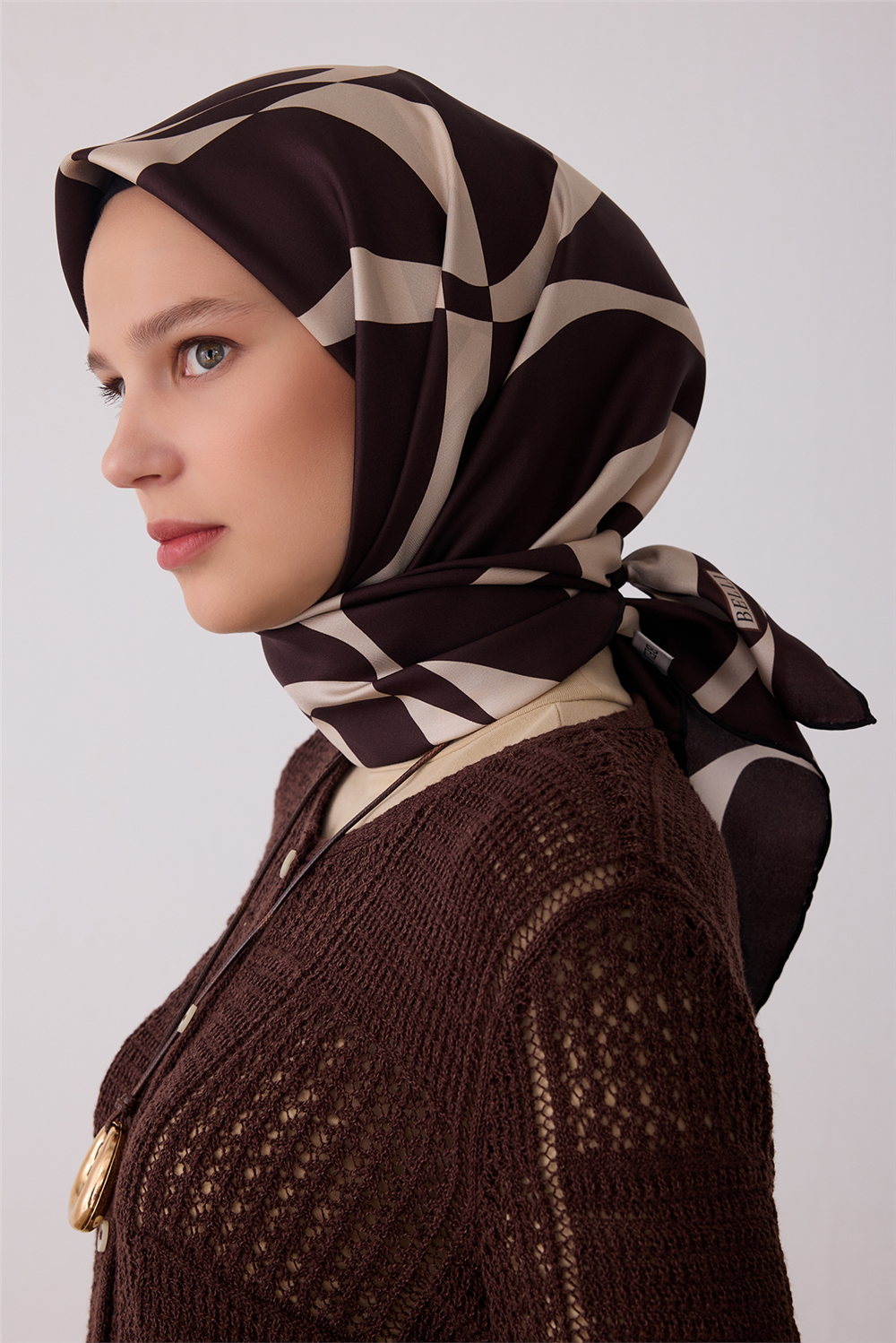 Belli 2026 - 2027 Sonbahar Kış Twill İpek Eşarp 4429D 33