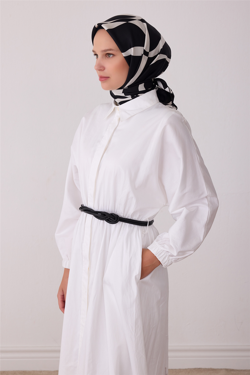 Belli 2026 - 2027 Sonbahar Kış Twill İpek Eşarp 4429D 42