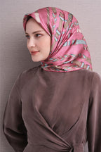 Armine Jakarlı İpek Eşarp 9607D 06 - Görsel 2