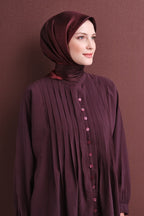 Armine Jakarlı İpek Eşarp 9647D 88 - Görsel 4