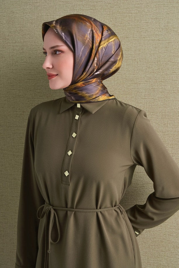 Armine Saf İpek Sura Eşarp 9602D 32 - Görsel 2