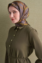 Armine Saf İpek Sura Eşarp 9602D 32 - Görsel 4