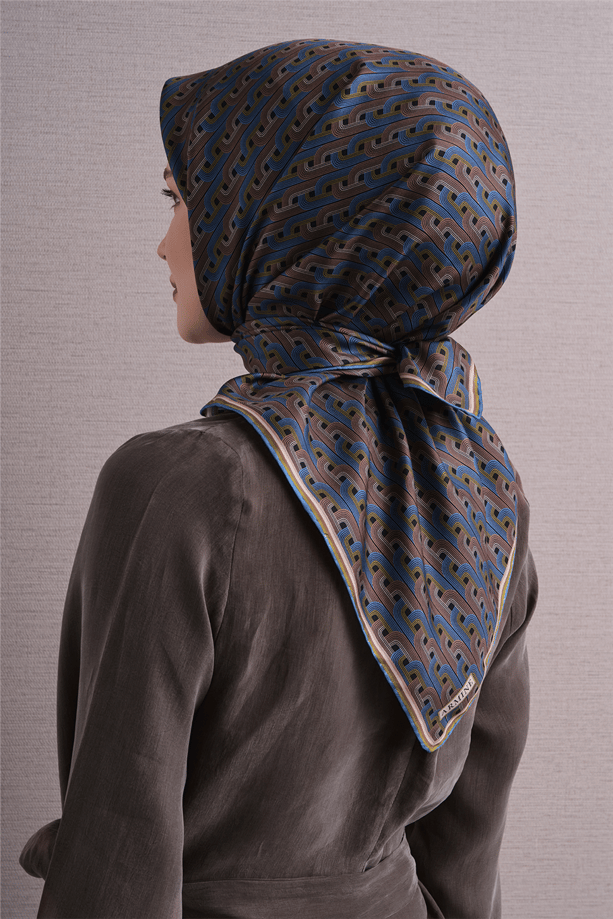 Armine Saf İpek Sura Eşarp 9604D 35 - Görsel 1
