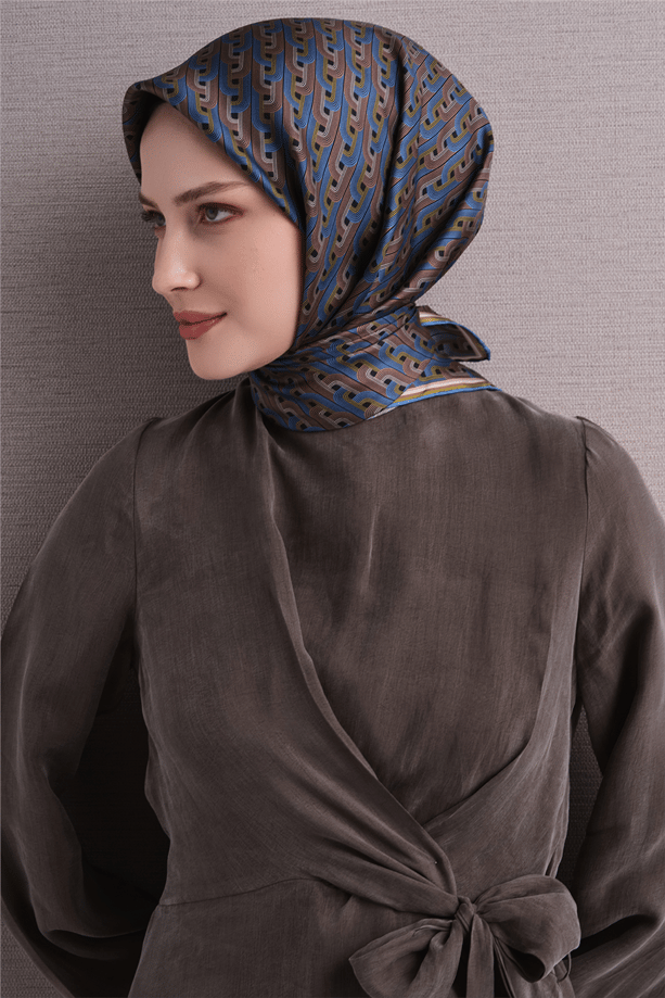 Armine Saf İpek Sura Eşarp 9604D 35 - Görsel 3