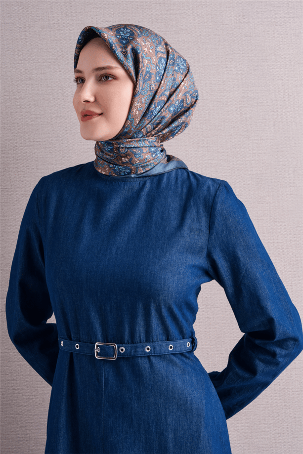 Armine Saf İpek Sura Eşarp 9609D 34 - Görsel 1