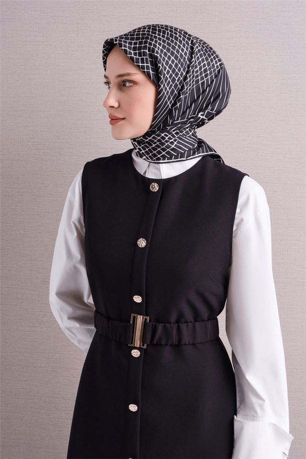 Armine Saf İpek Sura Eşarp 9644D 05K - Görsel 4