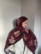 Belli Fresh Lena Şal Bordo 4741