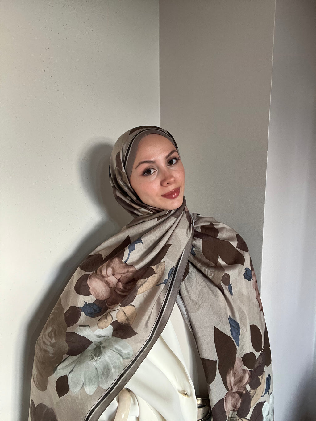 Belli Fresh Lena Şal Vizon 4741