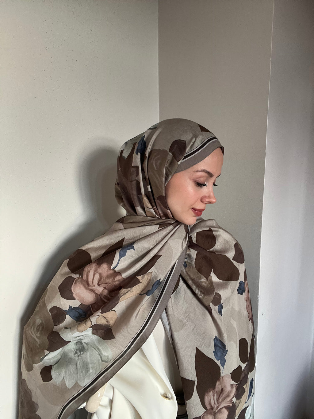 Belli Fresh Lena Şal Vizon 4741