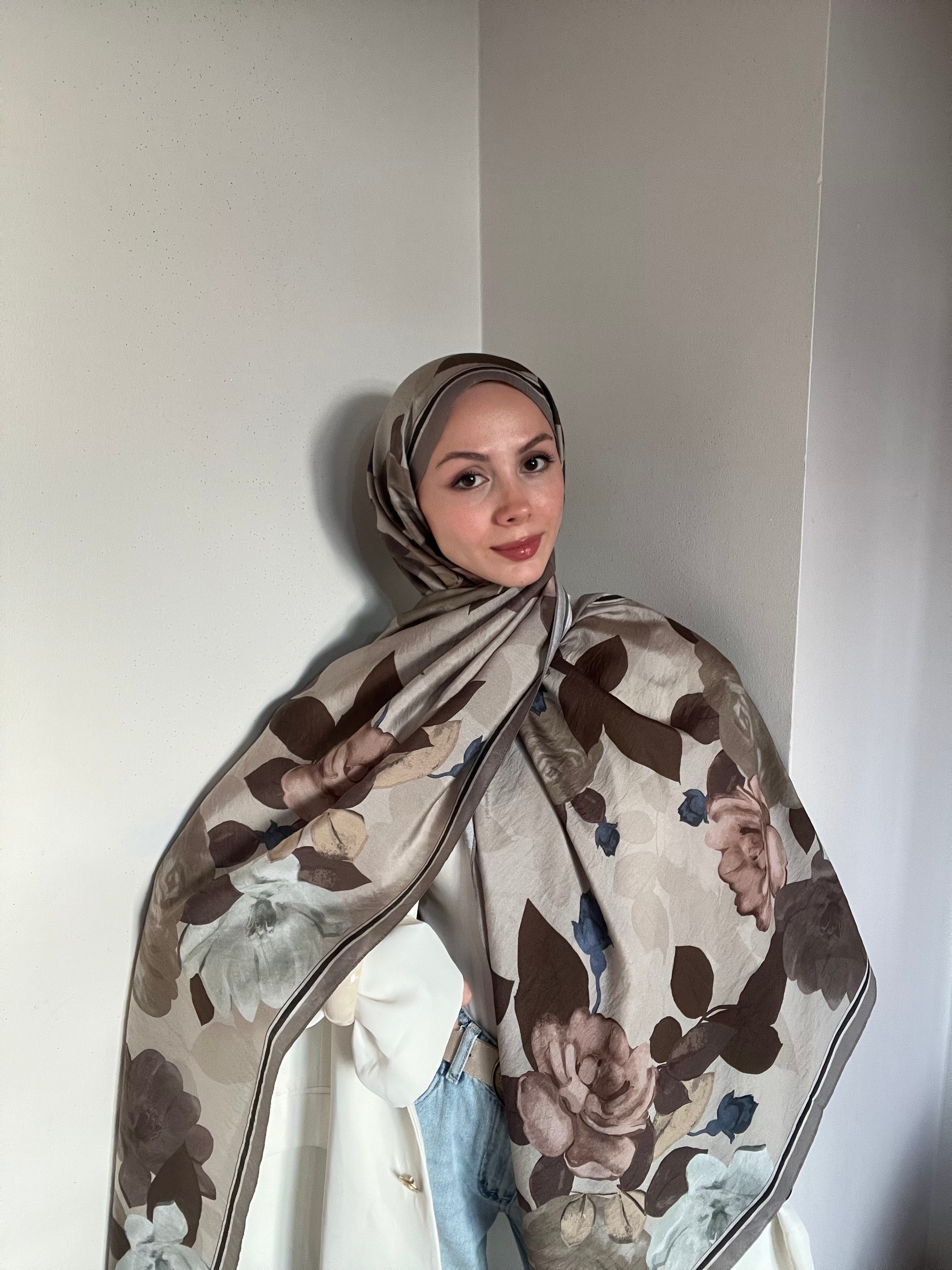 Belli Fresh Lena Şal Vizon 4741