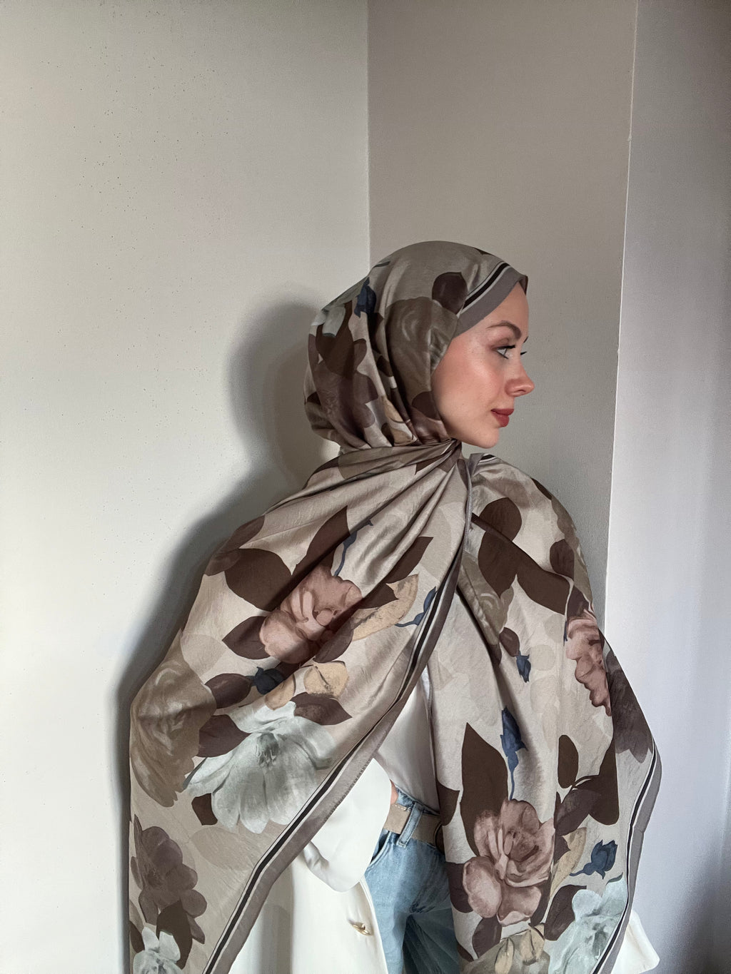 Belli Fresh Lena Şal Vizon 4741