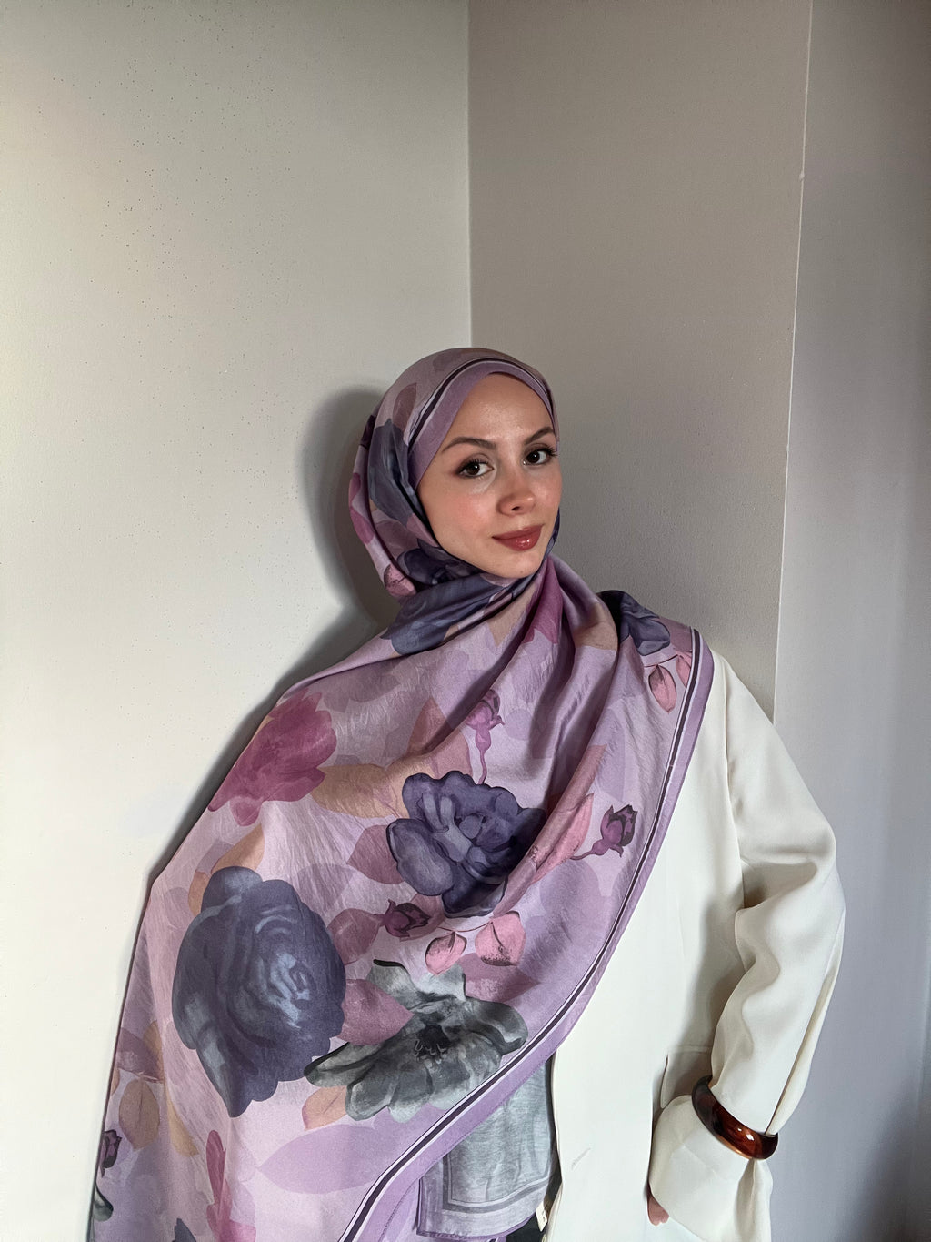 Belli Fresh Lena Şal Lila 4741