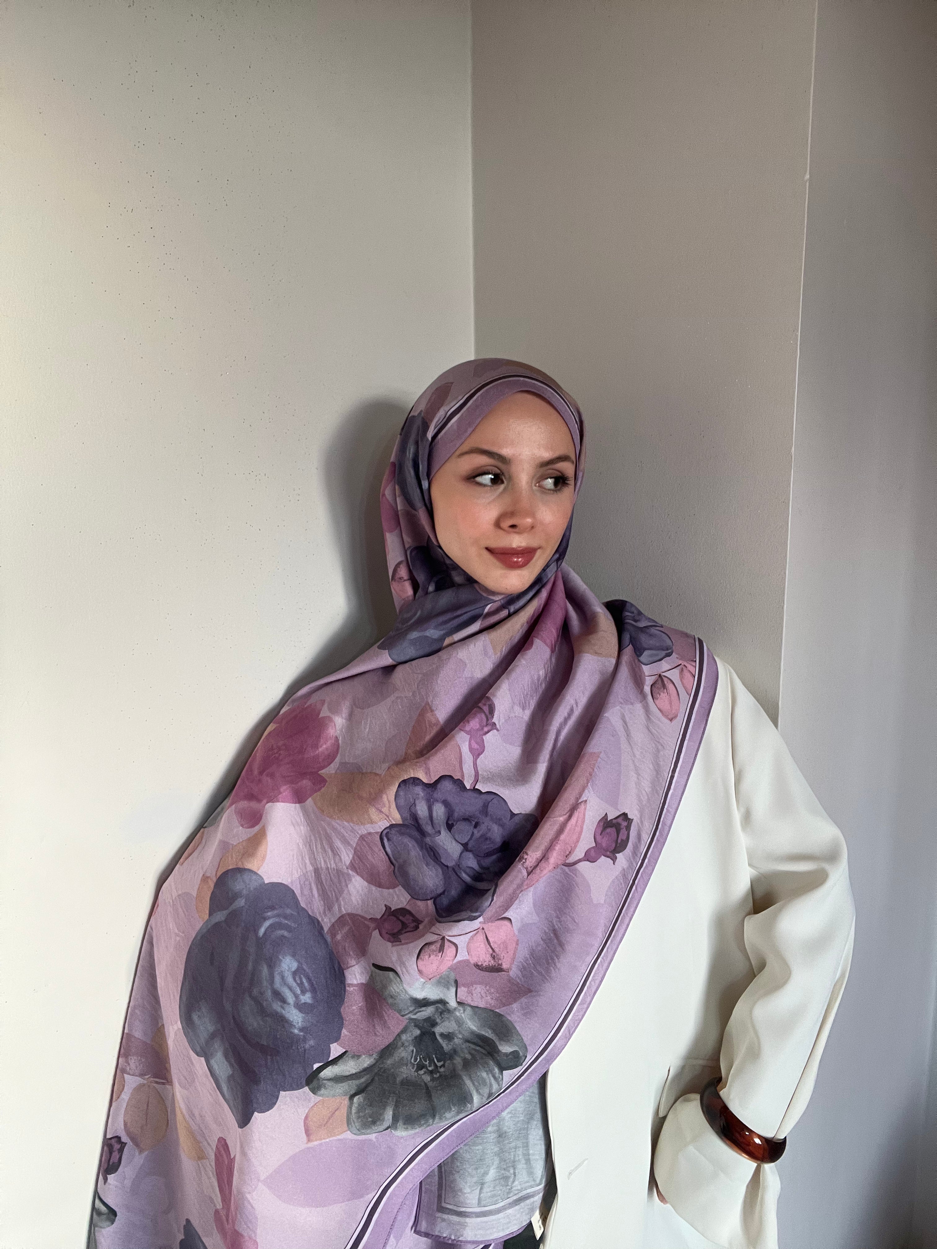 Belli Fresh Lena Şal Lila 4741