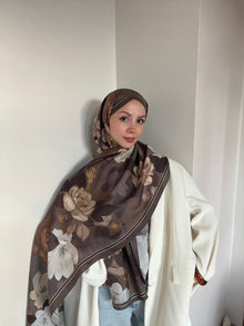 Belli Fresh Lena Şal Kahve 4741 03