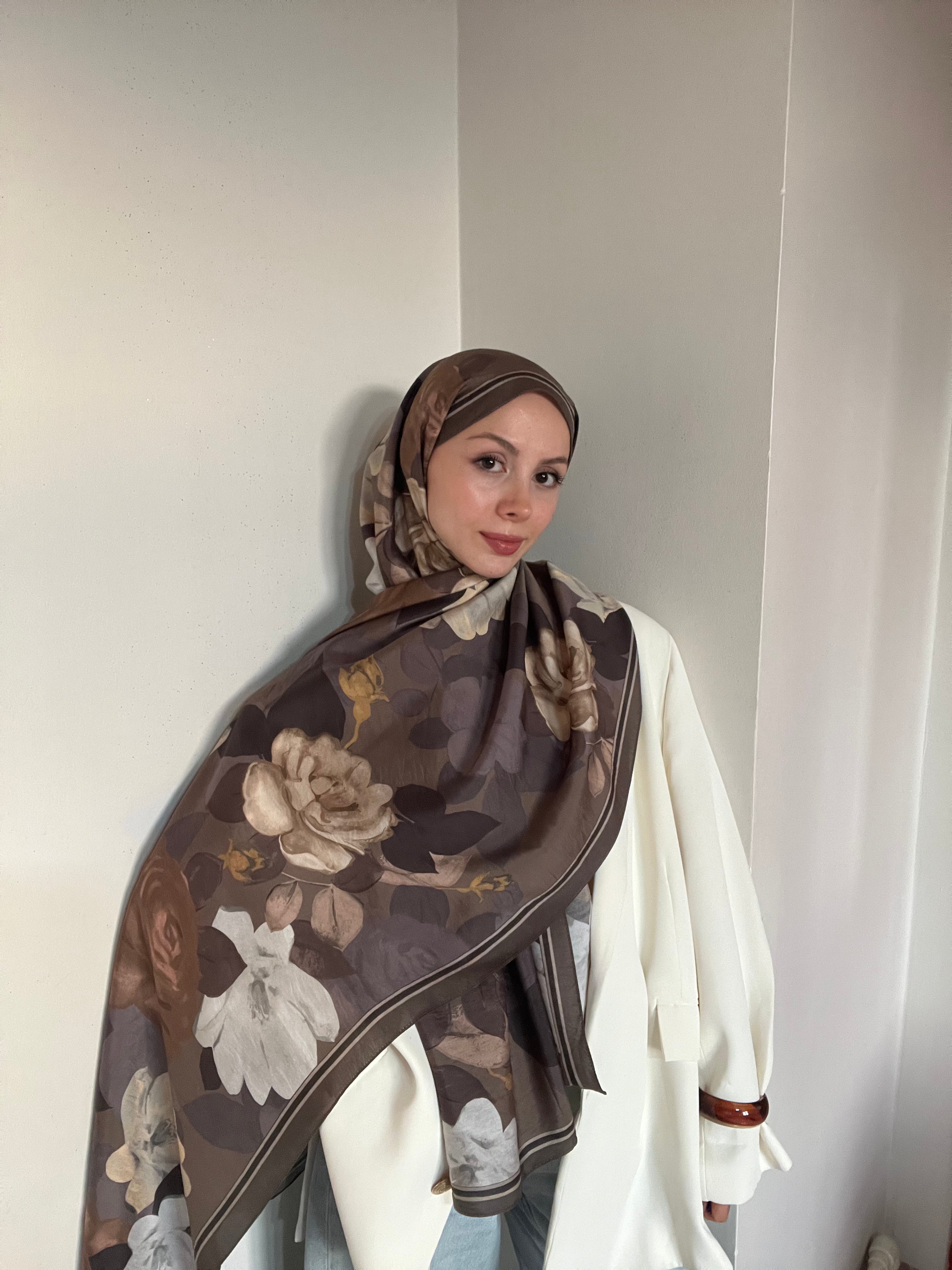 Belli Fresh Lena Şal Kahve 4741
