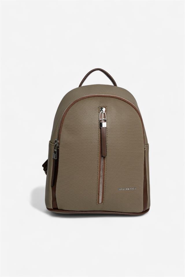 SP901-M86 SİLVER POLO HAKİ KAHVE SIRT ÇANTASI