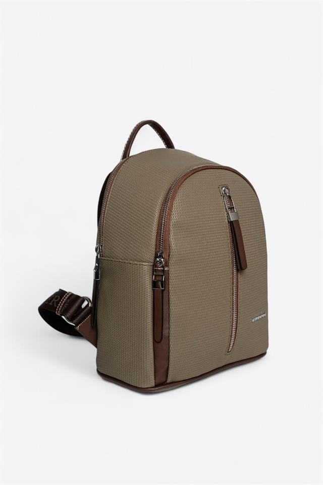 SP901-M86 SİLVER POLO HAKİ KAHVE SIRT ÇANTASI