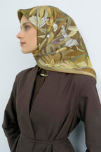 Armine 2026 İlkbahar Yaz Saf İpek Twill Eşarp 9500D 50