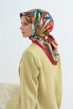 Armine 2026 İlkbahar Yaz Saf İpek Twill Eşarp 9500D 86