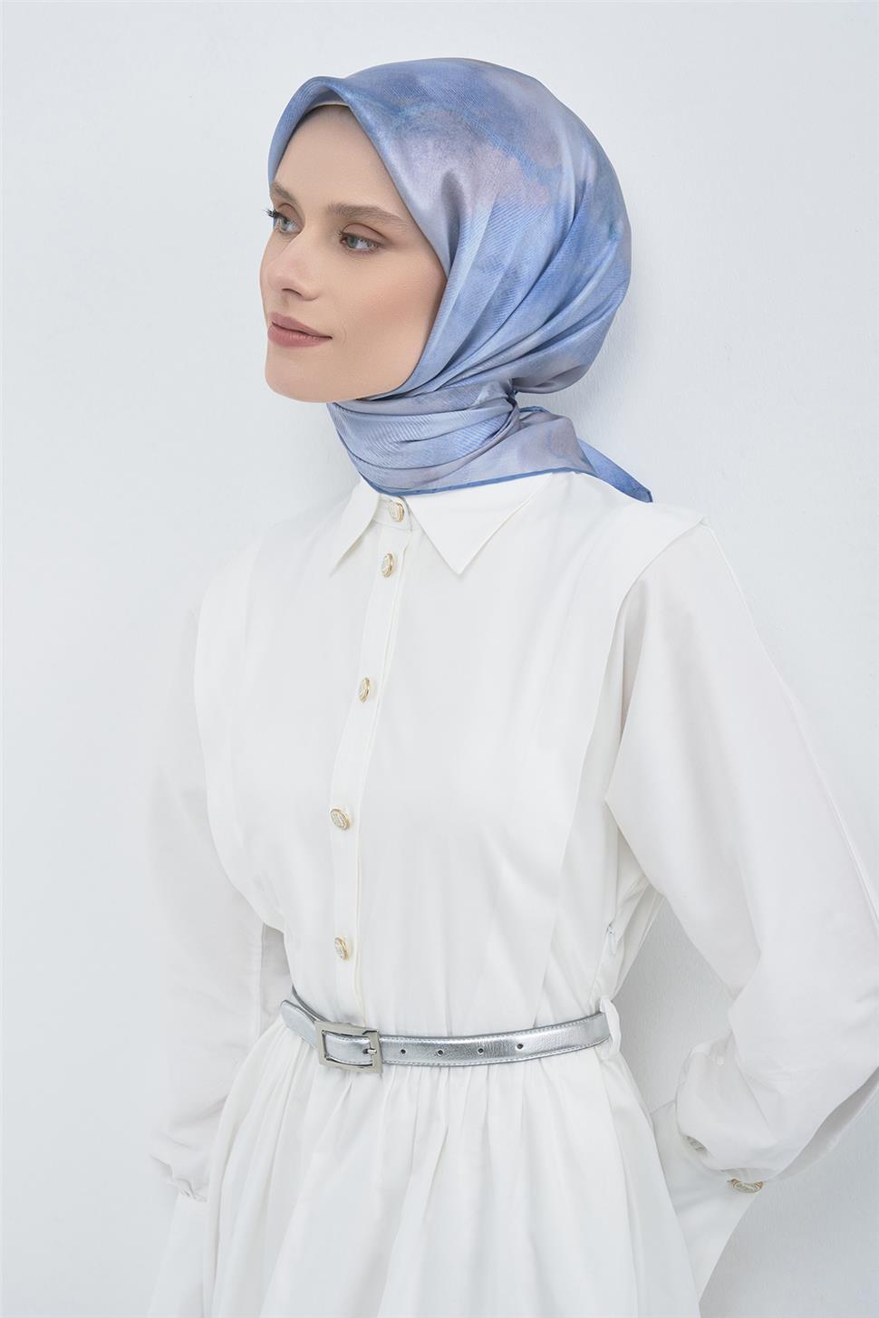Armine 2026 İlkbahar Yaz Saf İpek Sura Eşarp 9501D 04
