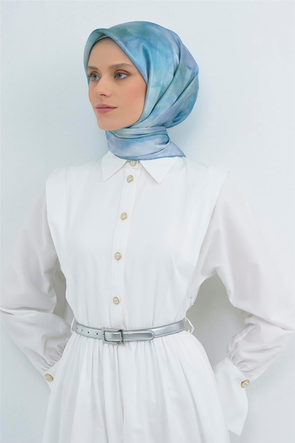 Armine 2026 İlkbahar Yaz Saf İpek Sura Eşarp 9501D 32