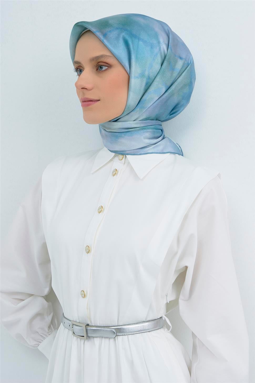 Armine 2026 İlkbahar Yaz Saf İpek Sura Eşarp 9501D 32